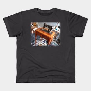 Sewing Machine Repair Man Kids T-Shirt